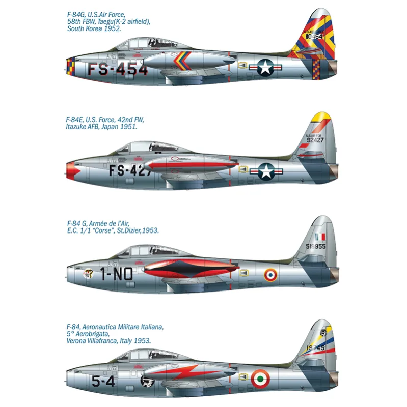 Product image 3: Italeri F-84G Thunderjet Airplane 1:72