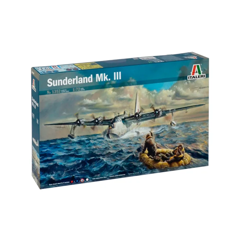 Imagen del producto 2: Italeri Avión Sunderland Mk. III 1:72