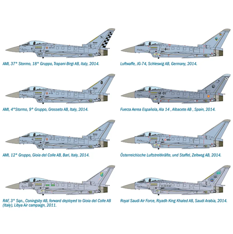 Immagine del prodotto 4: Italeri Aereo EF-2000 Typhoon Single Seater 1:72