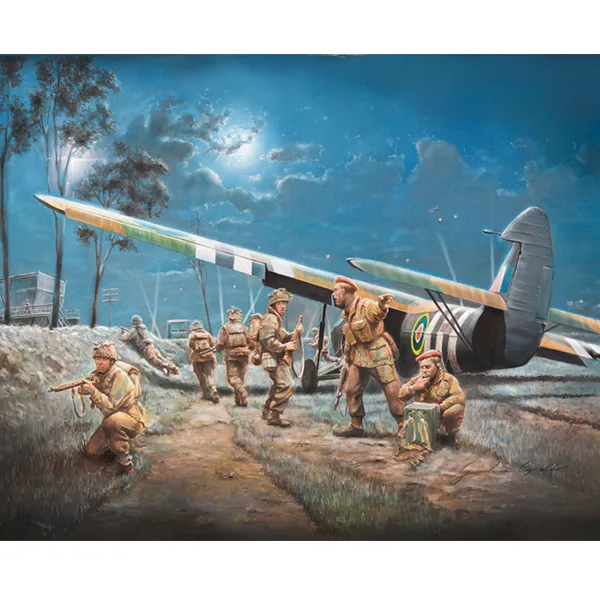 Italeri Avión AS.51 Horsa Mk.I/II & British Paratr. 1:72