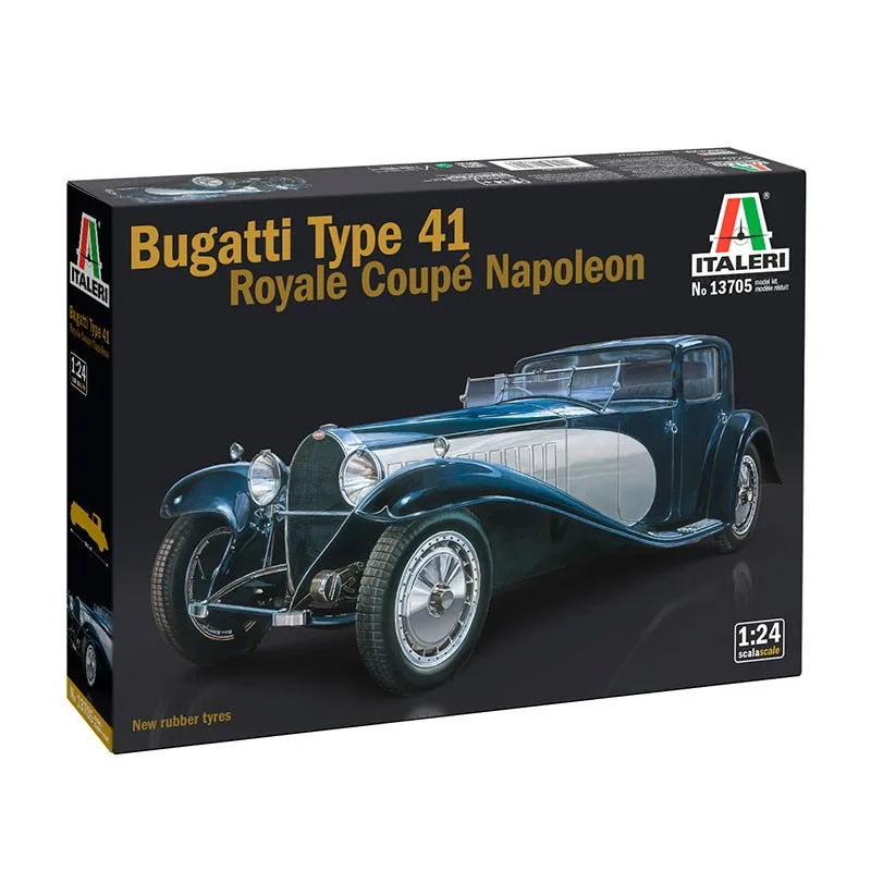Italeri Coche Bugatti Type 41 Royale Coupé Napoleon 1:24