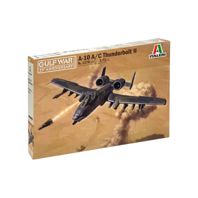 Imagen del producto 2: Italeri Avión A-10 A/C Thunderbolt II Gulf War 1:72