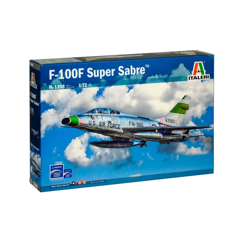 Immagine del prodotto 2: Italeri Aereo F-100F Super Sabre 1:72