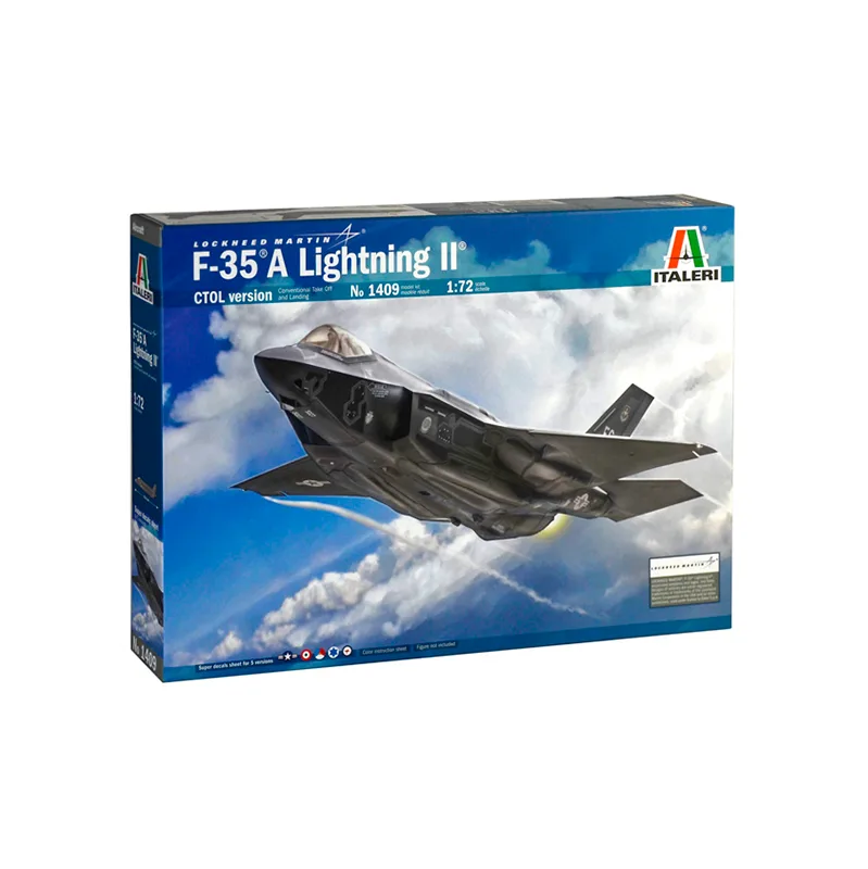 Immagine del prodotto 2: Italeri Aereo F-35A Lightning II CTOL version 1:72