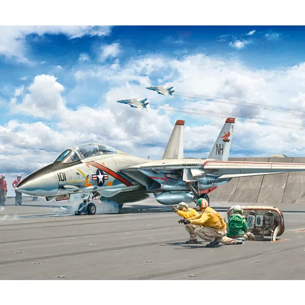 Italeri Avión F-14A Tomcat 50th Anniversary 1:72