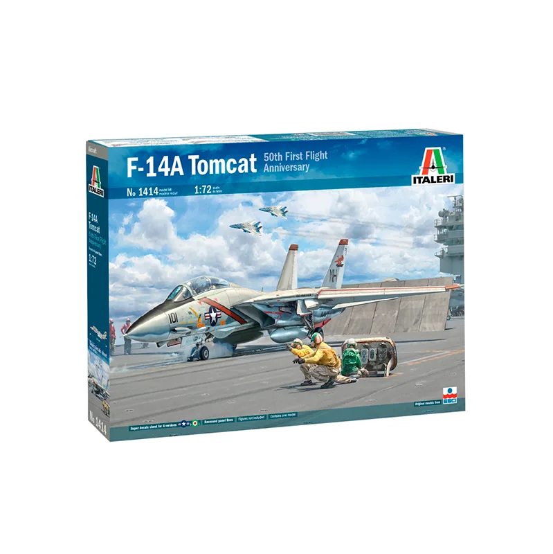 Product image 2: Italeri F-14A Tomcat 50th Anniversary Aircraft 1:72