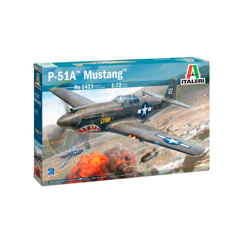 Imagen del producto 2: Italeri Avión P-51A Mustang 1:72