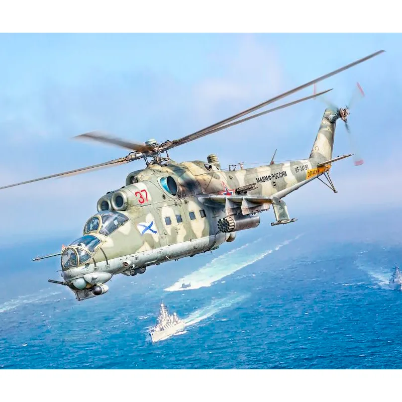 Italeri Helicóptero Mil Mi-24P / Mil Mi-35P 1/72