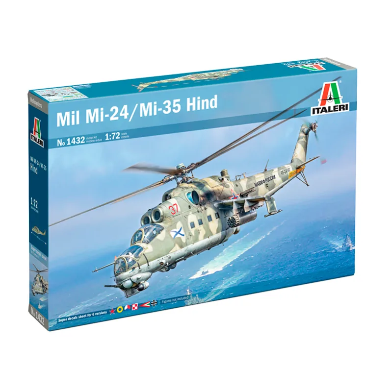 Product image 2: Italeri Mil Mi-24P / Mil Mi-35P Helicopter 1/72