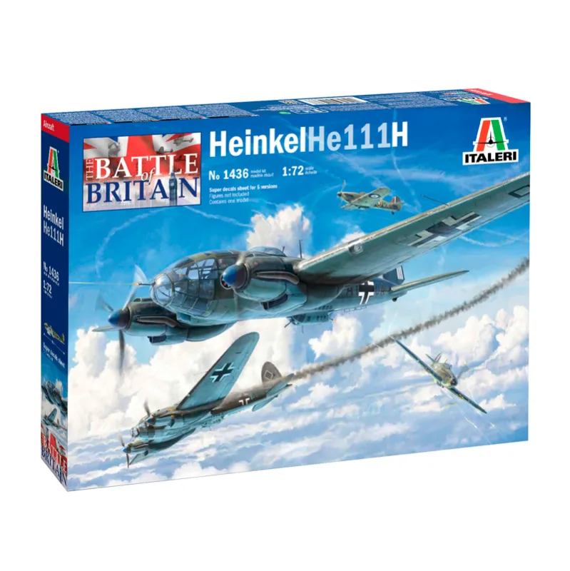 Immagine del prodotto 2: Italeri Aeroplano He 111 H-6 1:72