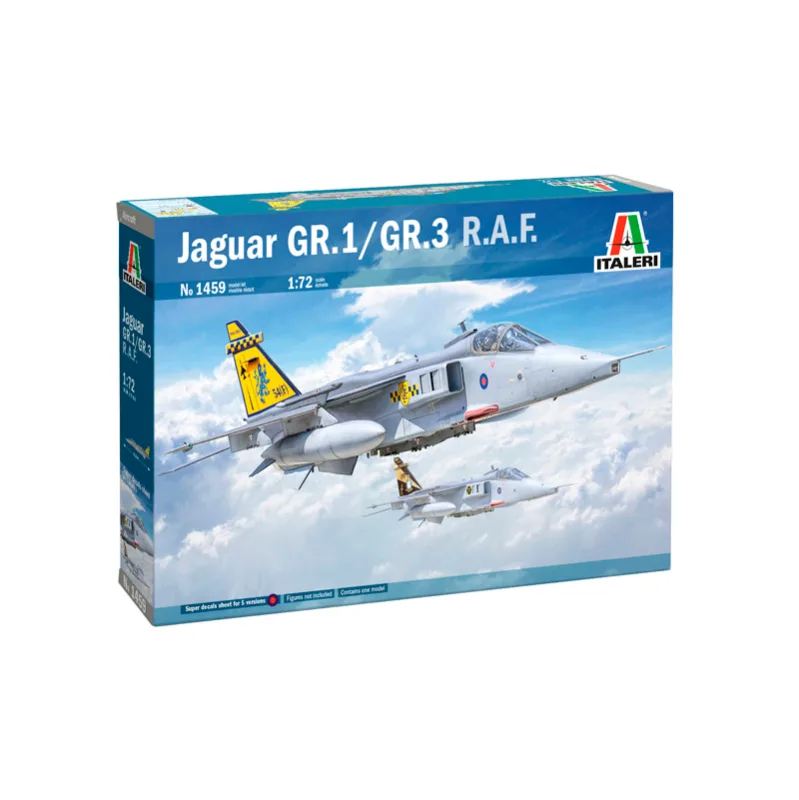 Product image 2: Italeri Jaguar GR.1/GR.3 R.A.F. Aircraft 1:72