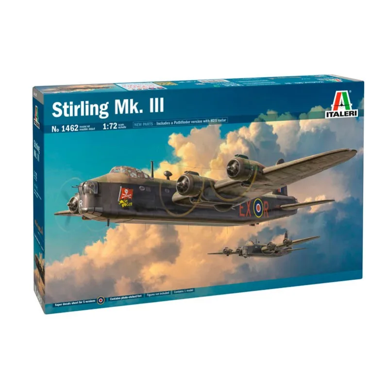Imagen del producto 2: Italeri Avión Stirling Mk.III 1:72