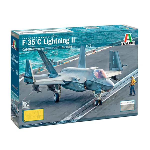 Italeri Avión F-35C Lightning II 1:72