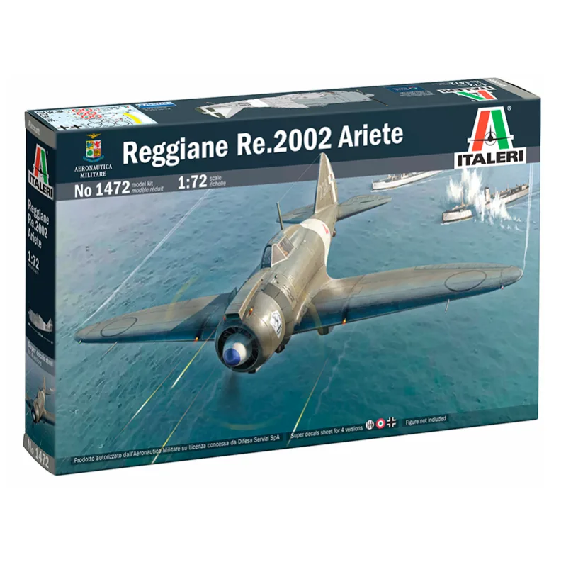 Product image 2: Italeri Reggiane Re.2002 Ariete Aircraft 1/72
