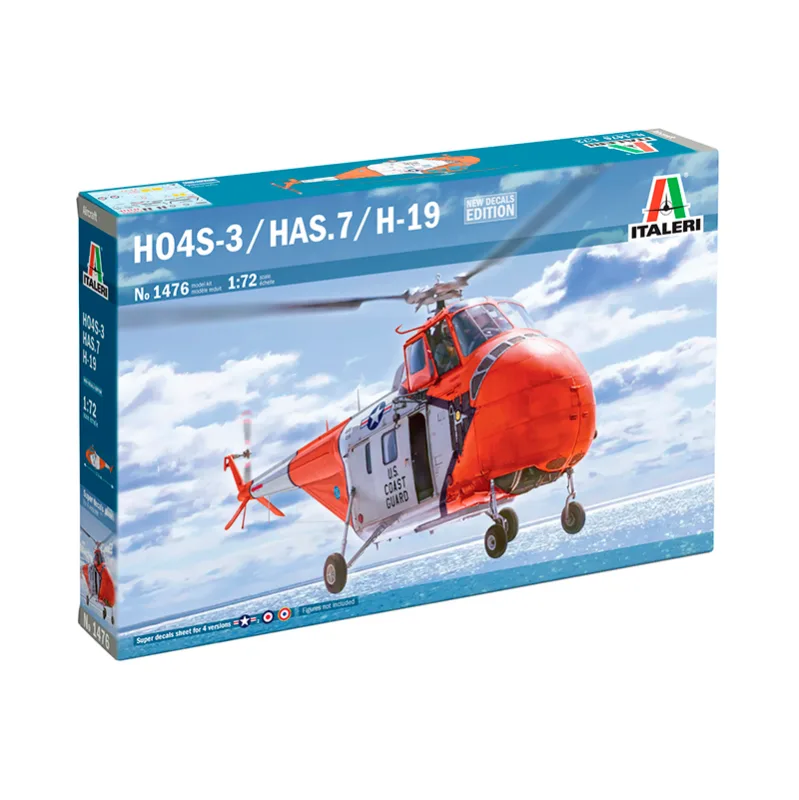 Immagine del prodotto 2: Italeri Elicottero HO4S-3 / HAS.7 / H-19 1:72