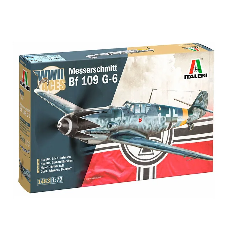 Italeri Avión Bf 109 G-6 Aces 1:72