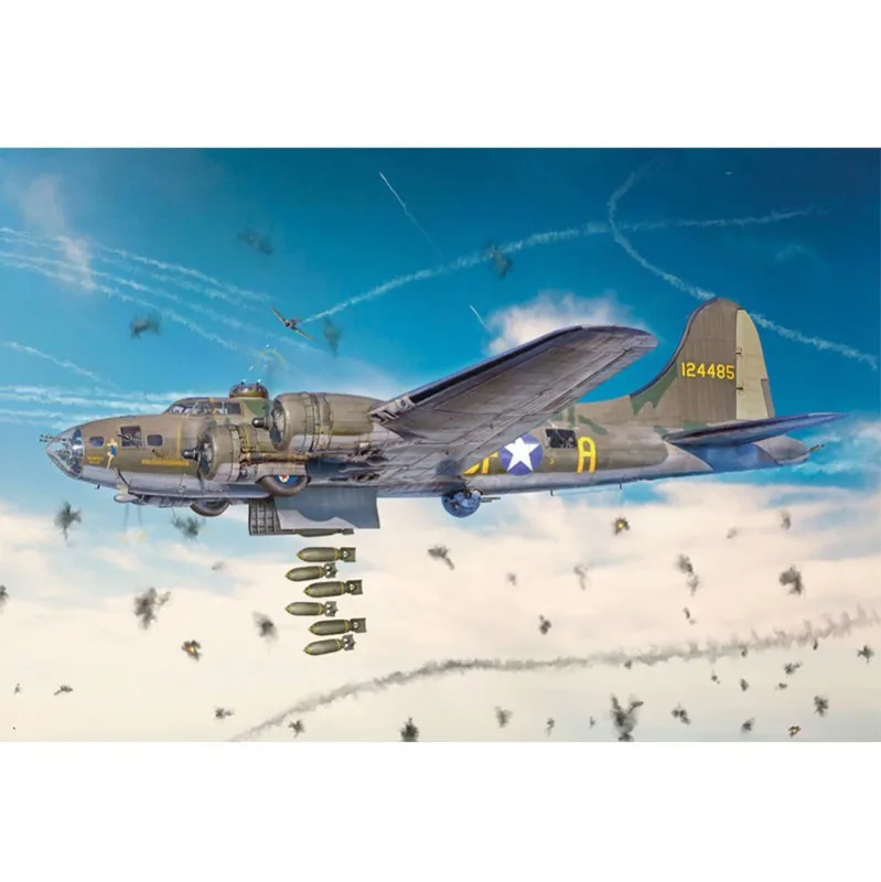 Product image 2: Italeri B-17F Flying Fortress Aircraft 1:72