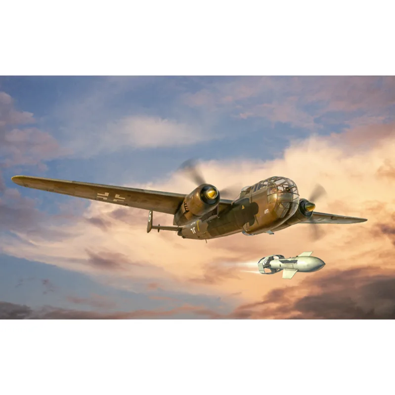 Product image 2: Italeri Dornier Do 217 K-1/K-2 with Fritz-X guided bombs Aircraft 1:72