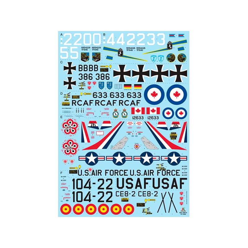Imagen del producto 4: Italeri Avión TF-104G Starfighter 1:32
