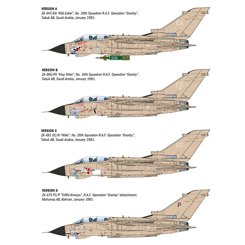 Immagine del prodotto 3: Italeri Aereo Tornado GR.1 Desert Storm 1:32