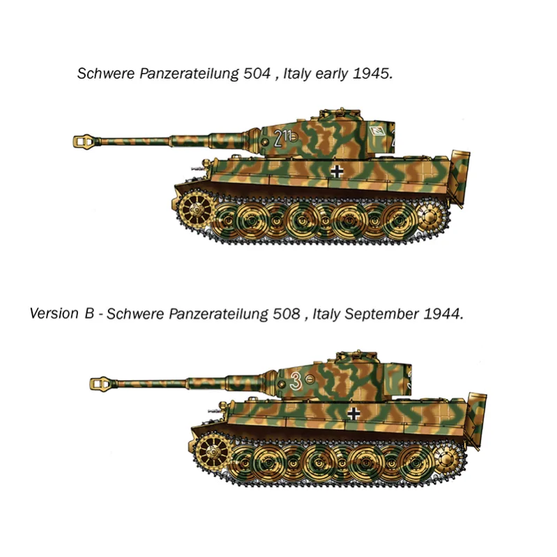 Product image 2: Italeri Pz. Kpfw. VI Tiger I Ausf. E Tank 1/56