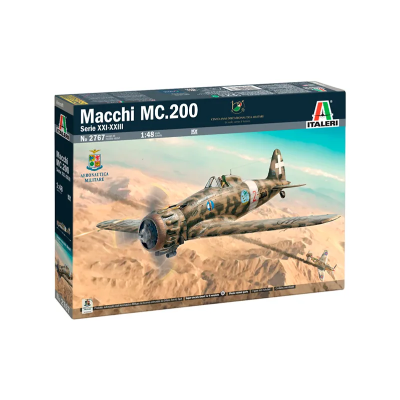 Product image 2: Italeri MC.200 Saetta series XXI-XXIII Aircraft 1:48