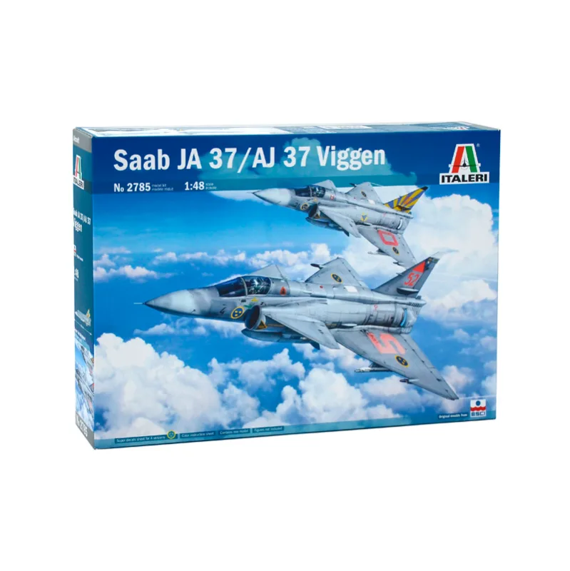 Product image 2: Italeri SAAB JA 37 / AJ 37 Viggen Aircraft 1:48