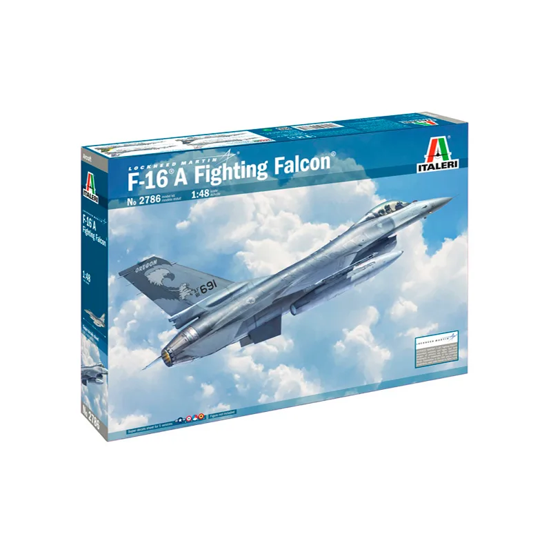 Product image 2: Italeri F-16A Fighting Falcon Aircraft 1:48