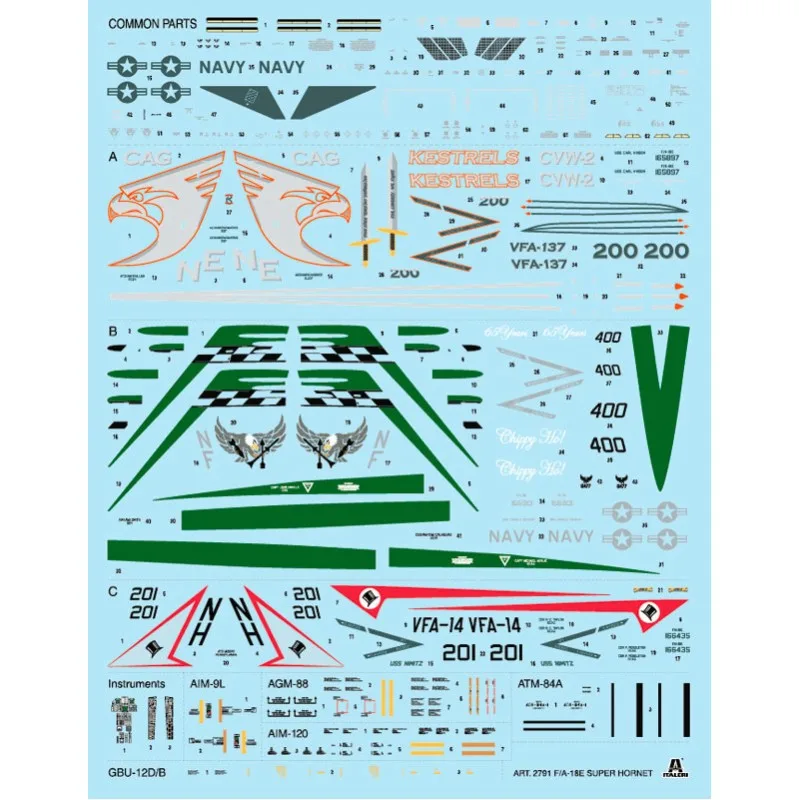 Immagine del prodotto 2: Italeri Aeroplano F/A-18E Super Hornet 1:48