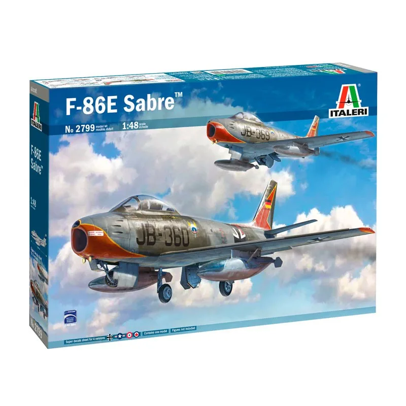 Italeri Avión F-86E Sabre 1:48