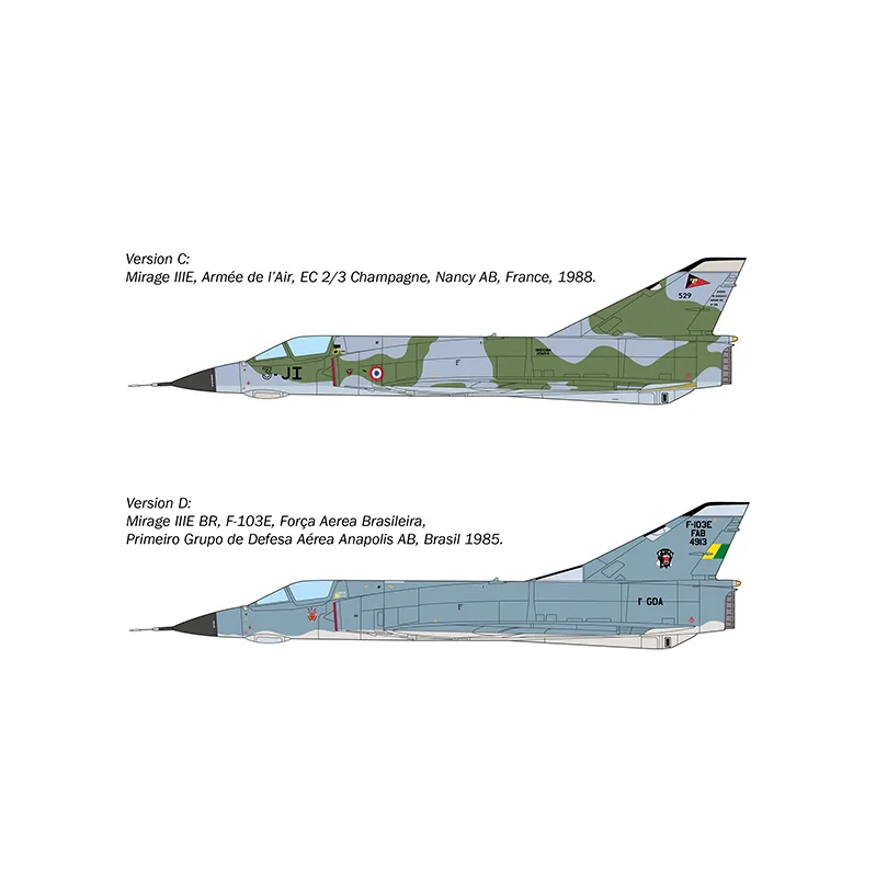 Imagen del producto 3: Italeri Avión Mirage III E 1:48