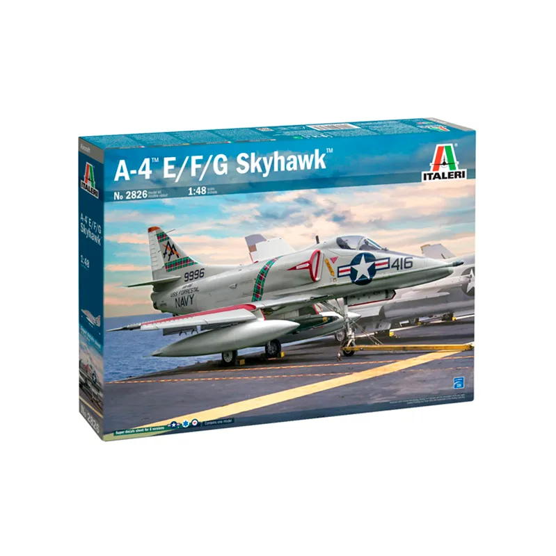 Imagen del producto 2: Italeri Avión A-4 E/F/G Skyhawk 1:48