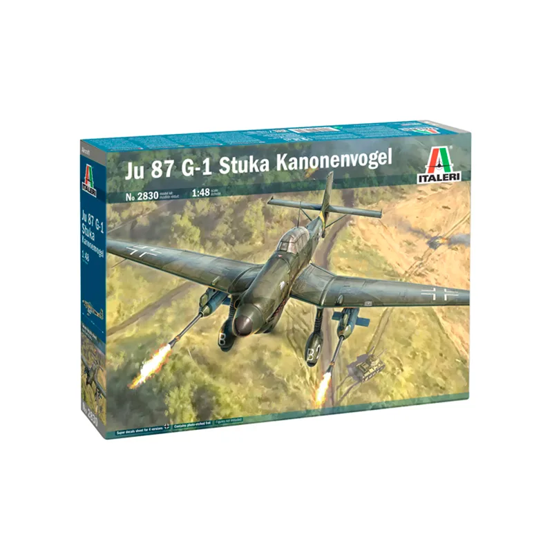 Product image 2: Italeri Ju 87 G-1 Stuka Kanonenvogel Aircraft 1:48