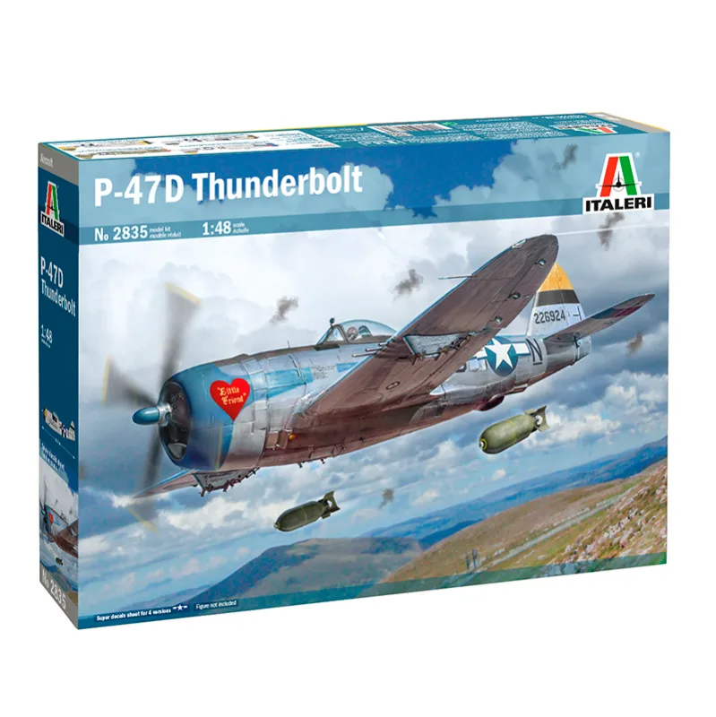 Immagine del prodotto 2: Italeri Aereo P-47D E.T.O. 1:48