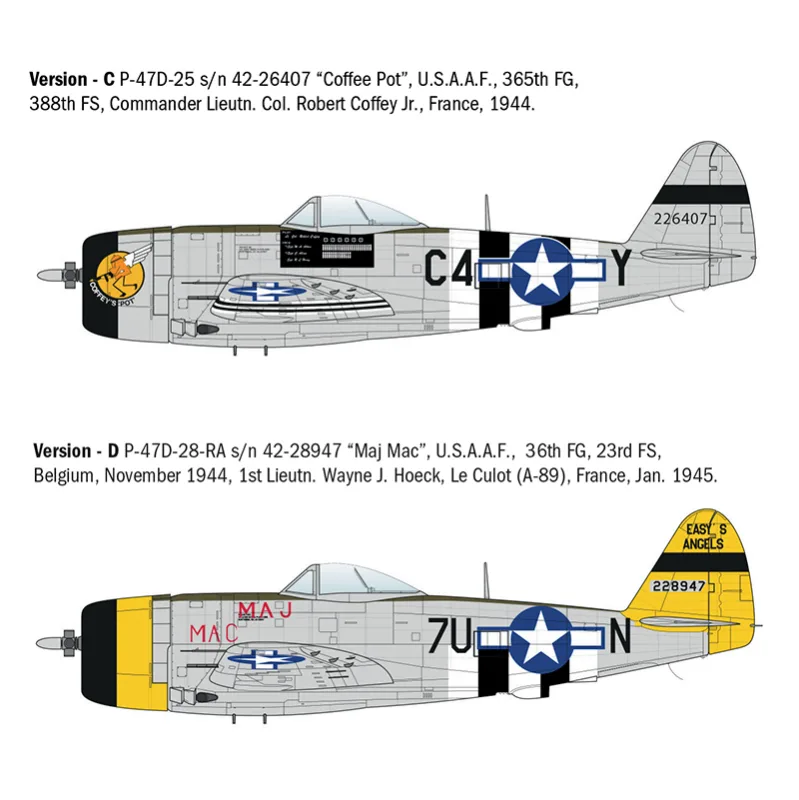 Immagine del prodotto 3: Italeri Aereo P-47D E.T.O. 1:48