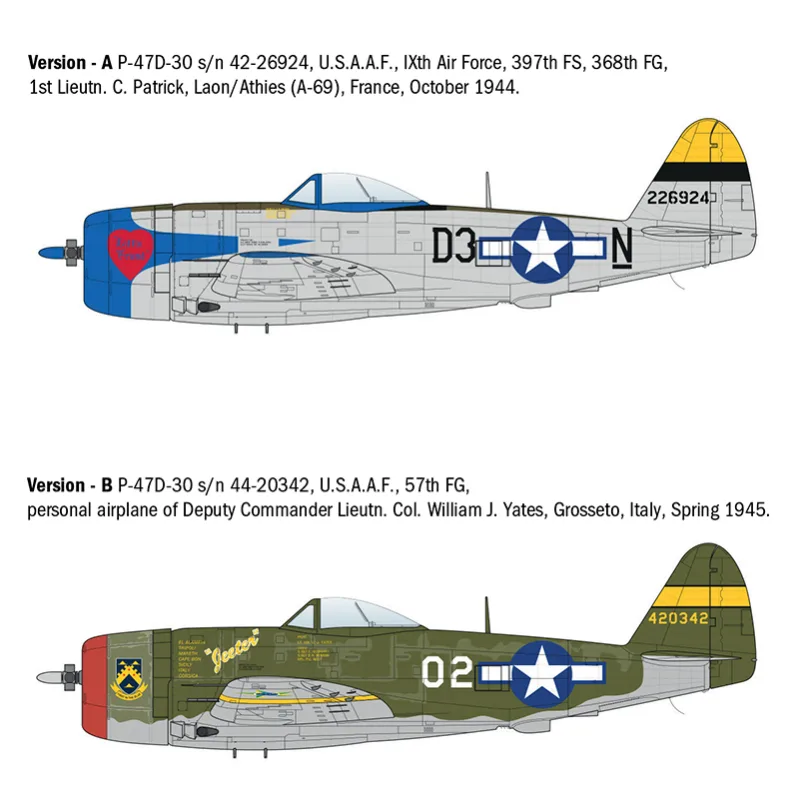 Immagine del prodotto 4: Italeri Aereo P-47D E.T.O. 1:48