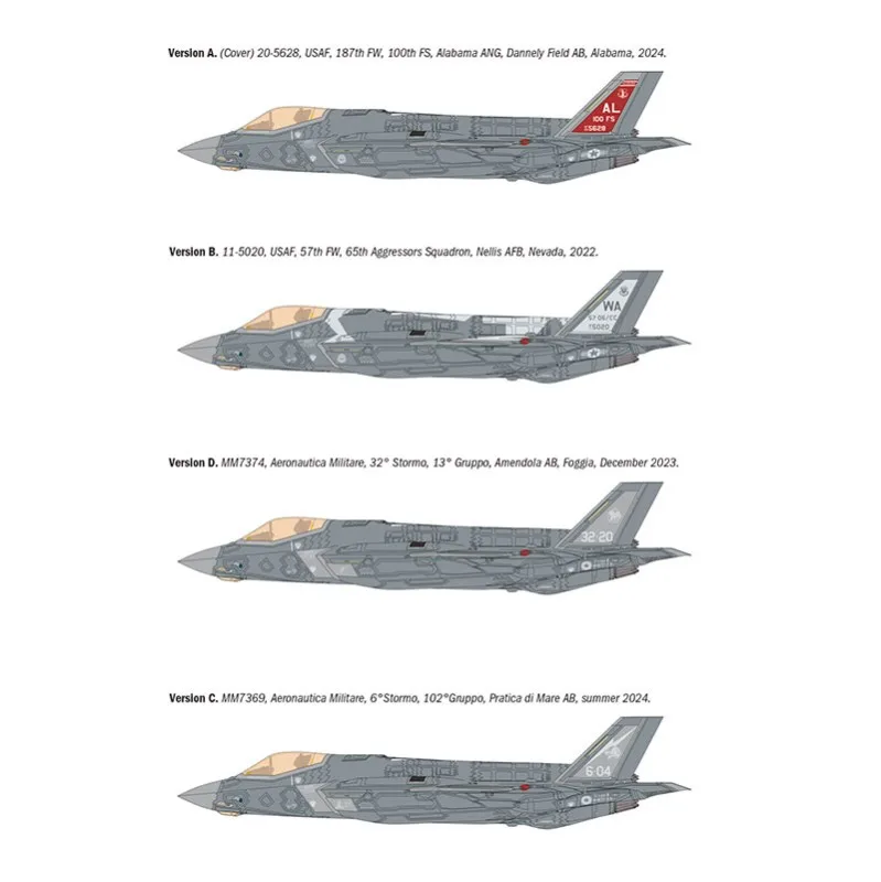 Product image 3: Italeri F-35A Lightning II Beast Mode Aircraft 1:48
