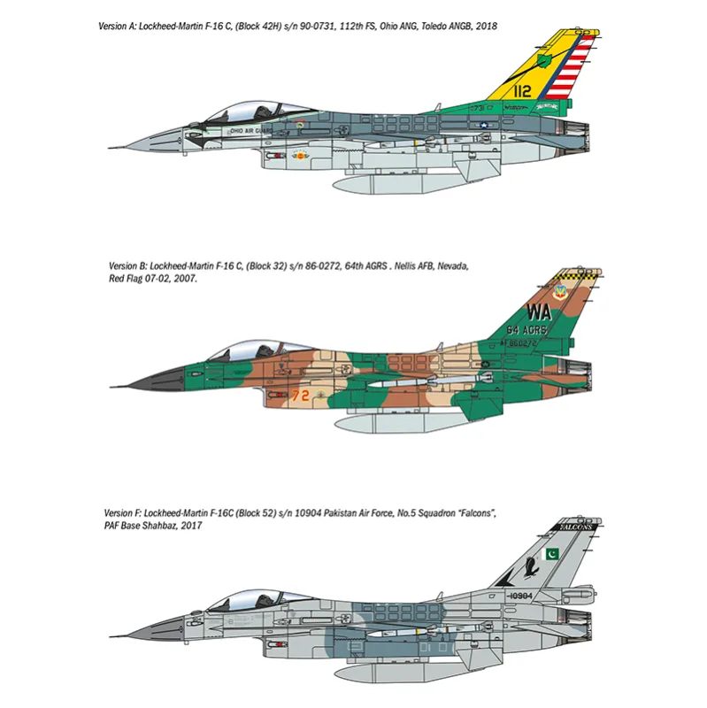 Product image 2: Italeri War Thunder Series - F-16C Fighting Falcon Aircraft 1:48