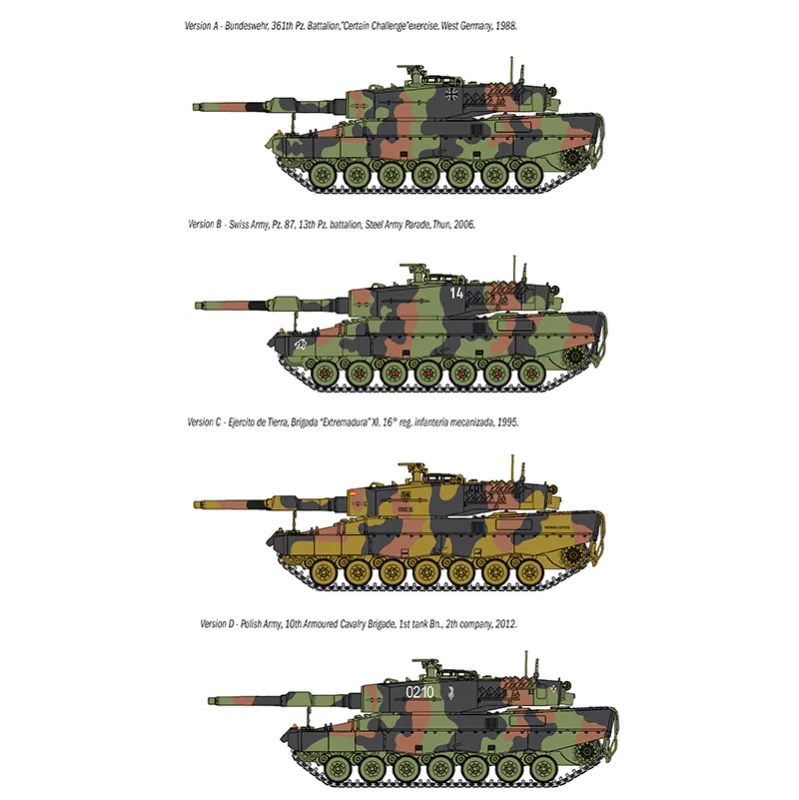Imagen del producto 2: Italeri War Thunder Series - Tanque Leopard 2 A4 1:35