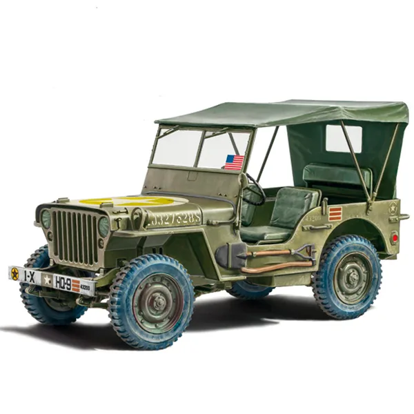 Italeri Auto Jeep Willys MB 80th ann. 1:24