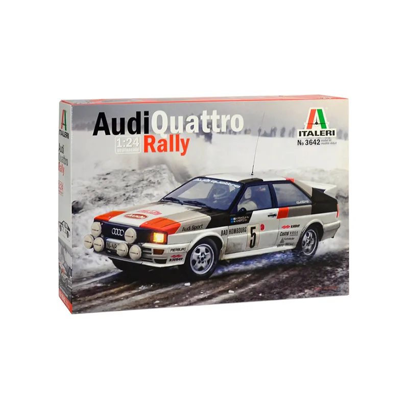 Product image 2: Italeri Audi Quattro Rally Racing Car 1:24