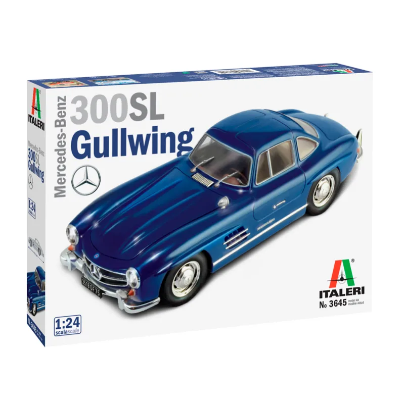 Product image 2: Italeri Mercedes-Benz 300 sl Gullwing Car 1:24
