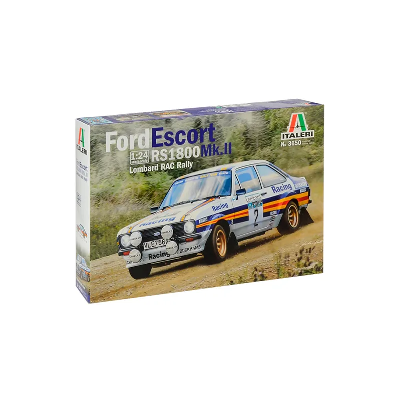 Product image 2: Italeri Ford Escort RS1800 Mk. II Rally Racing Car 1:24