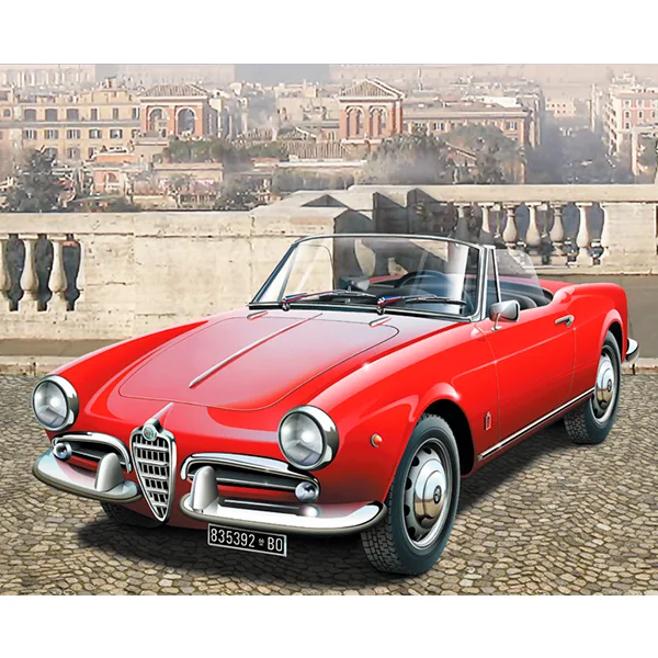 Italeri Coche Giulietta Spider 1300 1:24