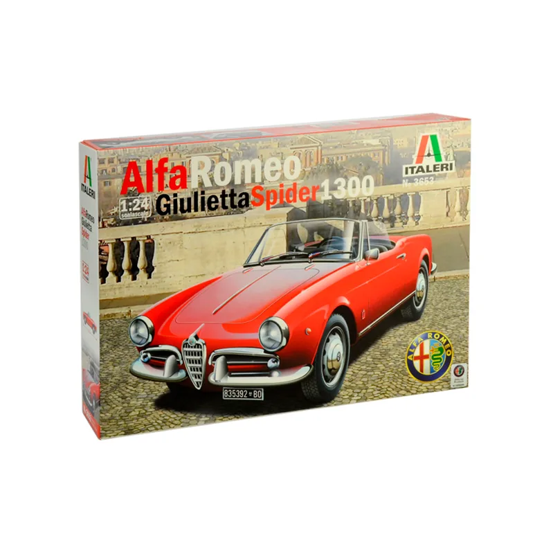 Immagine del prodotto 2: Italeri Auto Giulietta Spider 1300 1:24