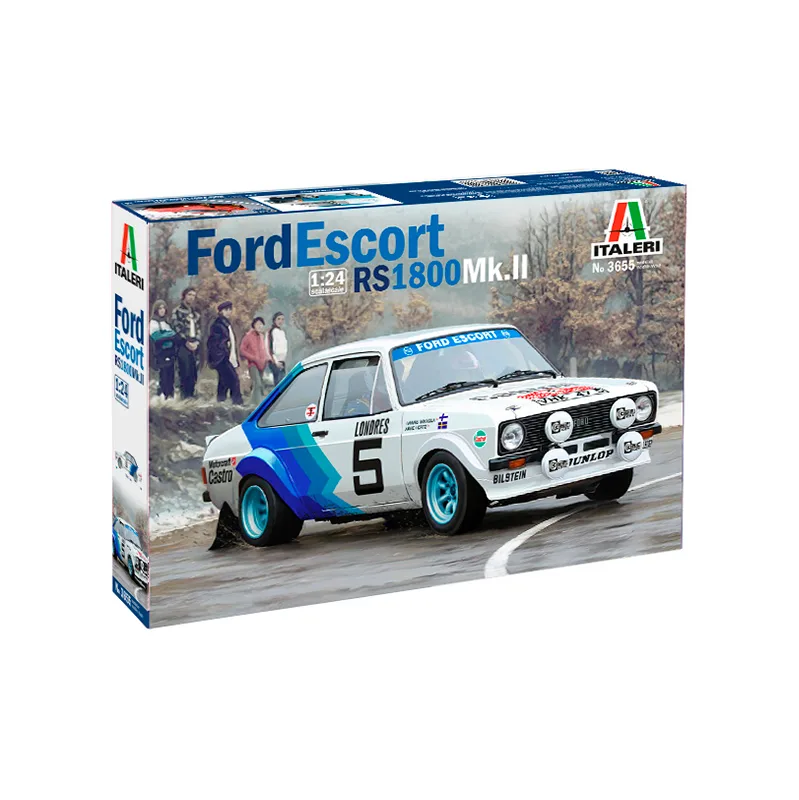 Product image 2: Italeri Ford Escort RS 1800 Mk. II Racing Car 1:24