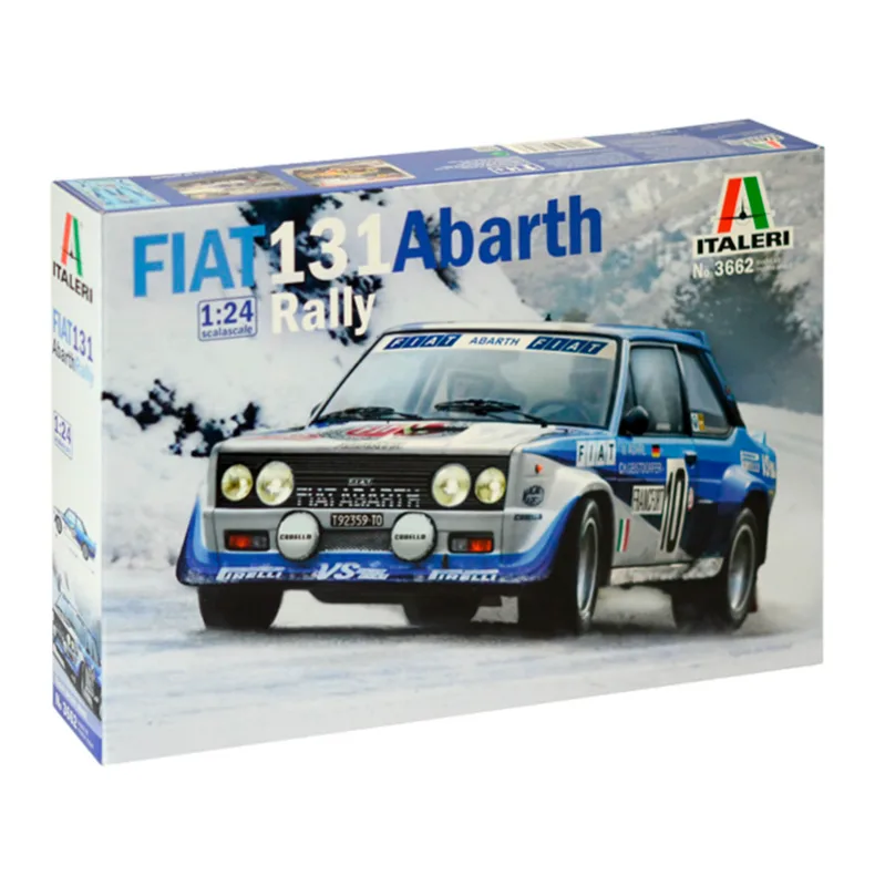 Product image 3: Italeri FIAT 131 Abarth Rally Racing Car 1:24
