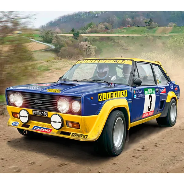 Italeri FIAT 131 Abarth Rally OLIO FIAT Racing Car 1:24