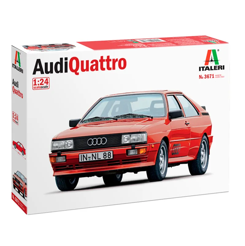Imagen del producto 2: Italeri Coche Audi Quattro 1:24
