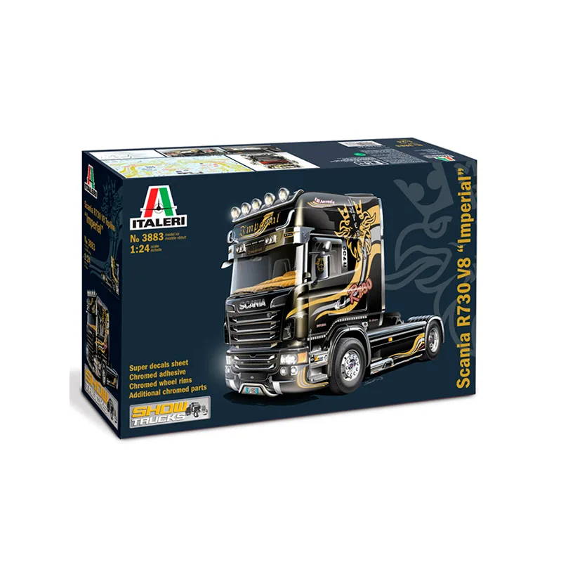 Imagen del producto 2: Italeri Camión expo. Scania R V8 Topline Imperial 1:24